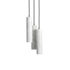 Nyxara Cluster Alabaster Pendant Light Staircase