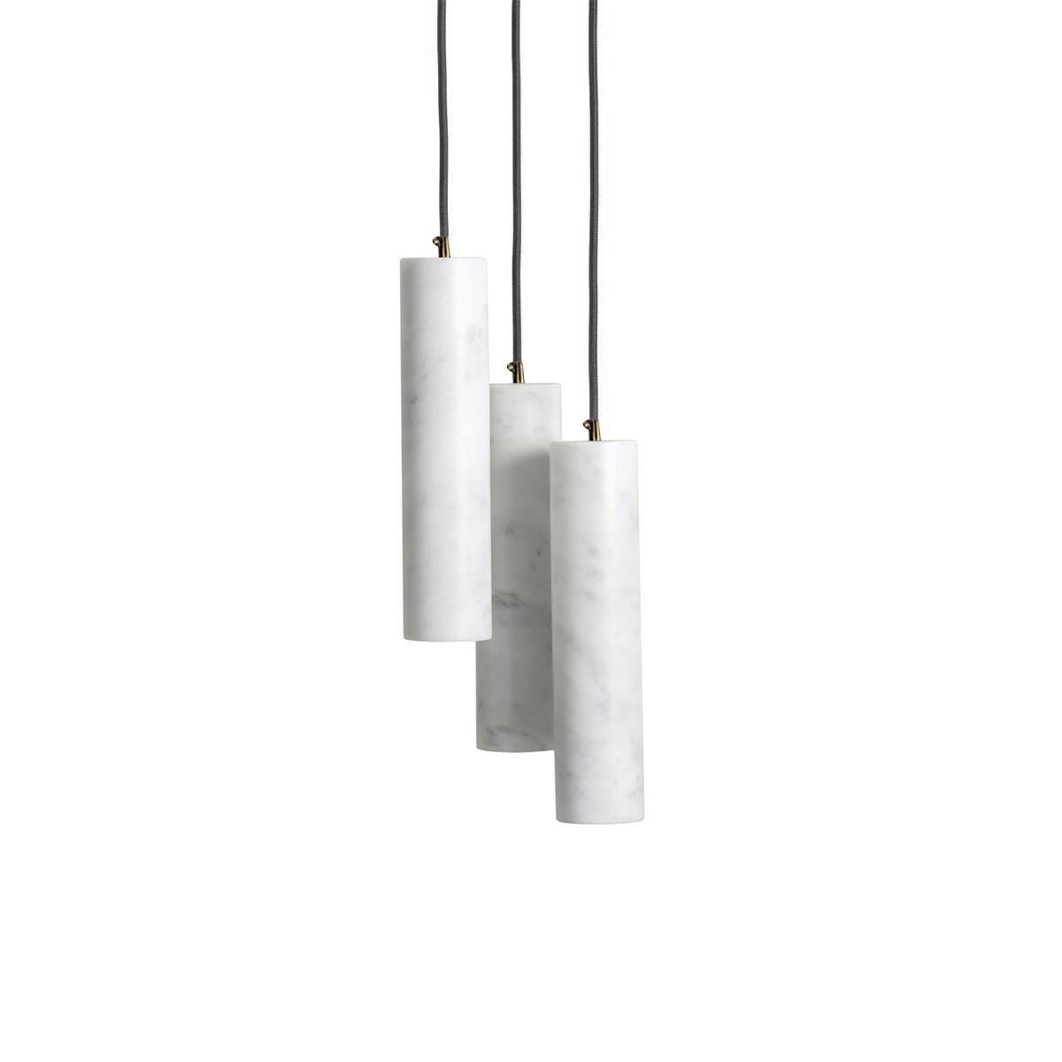 Nyxara Cluster Alabaster Pendant Light Staircase