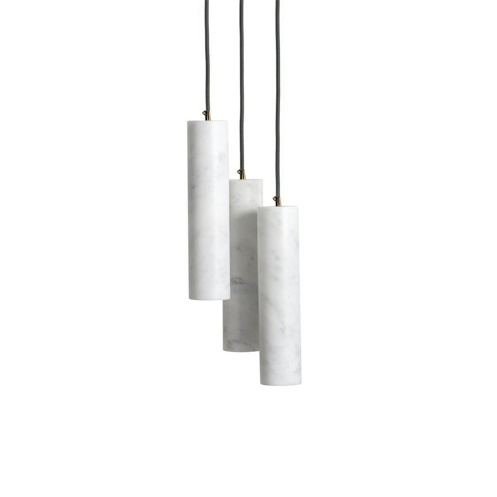Nyxara Cluster Alabaster Pendant Light Staircase