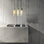 Nyxara Cluster Alabaster Pendant Light Staircase