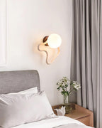 Ritta Cute Wall Lamp  Travertine Wave-like