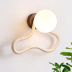 Ritta Cute Wall Lamp  Travertine Wave-like
