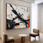 Abstract Expressionist Art Action Painting