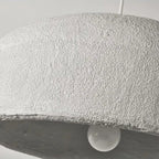 Avi Modern Cloud Dome Pendant Light, Gray