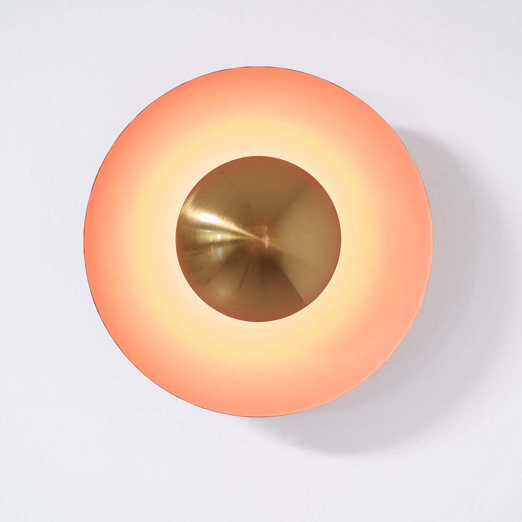 Wall Lamp Eclipse Inspired Halo Glow Modern Minimalist Art Accent