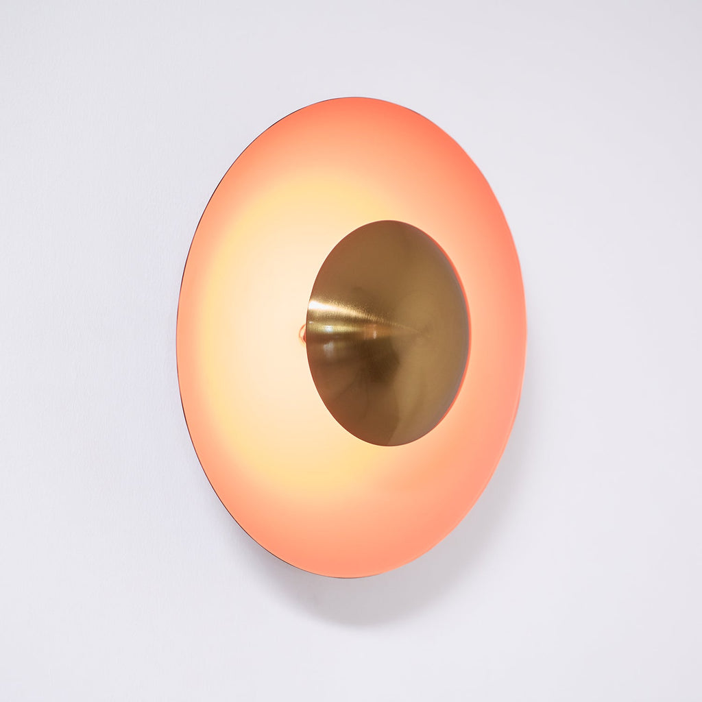 Wall Lamp Eclipse Inspired Halo Glow Modern Minimalist Art Accent