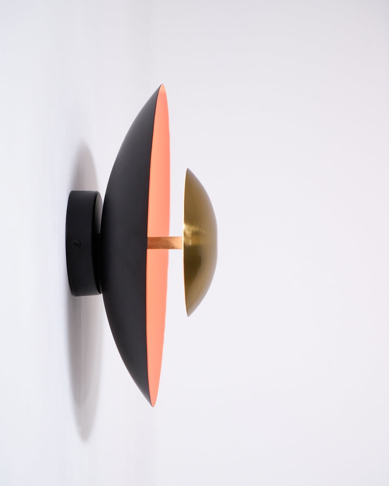 Wall Lamp Eclipse Inspired Halo Glow Modern Minimalist Art Accent