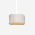 Pendant Light Pleated Fabric Drum