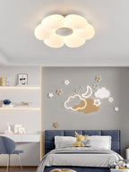 Solara Ceiling Lamp Six-Leaf Flower for Kids Room