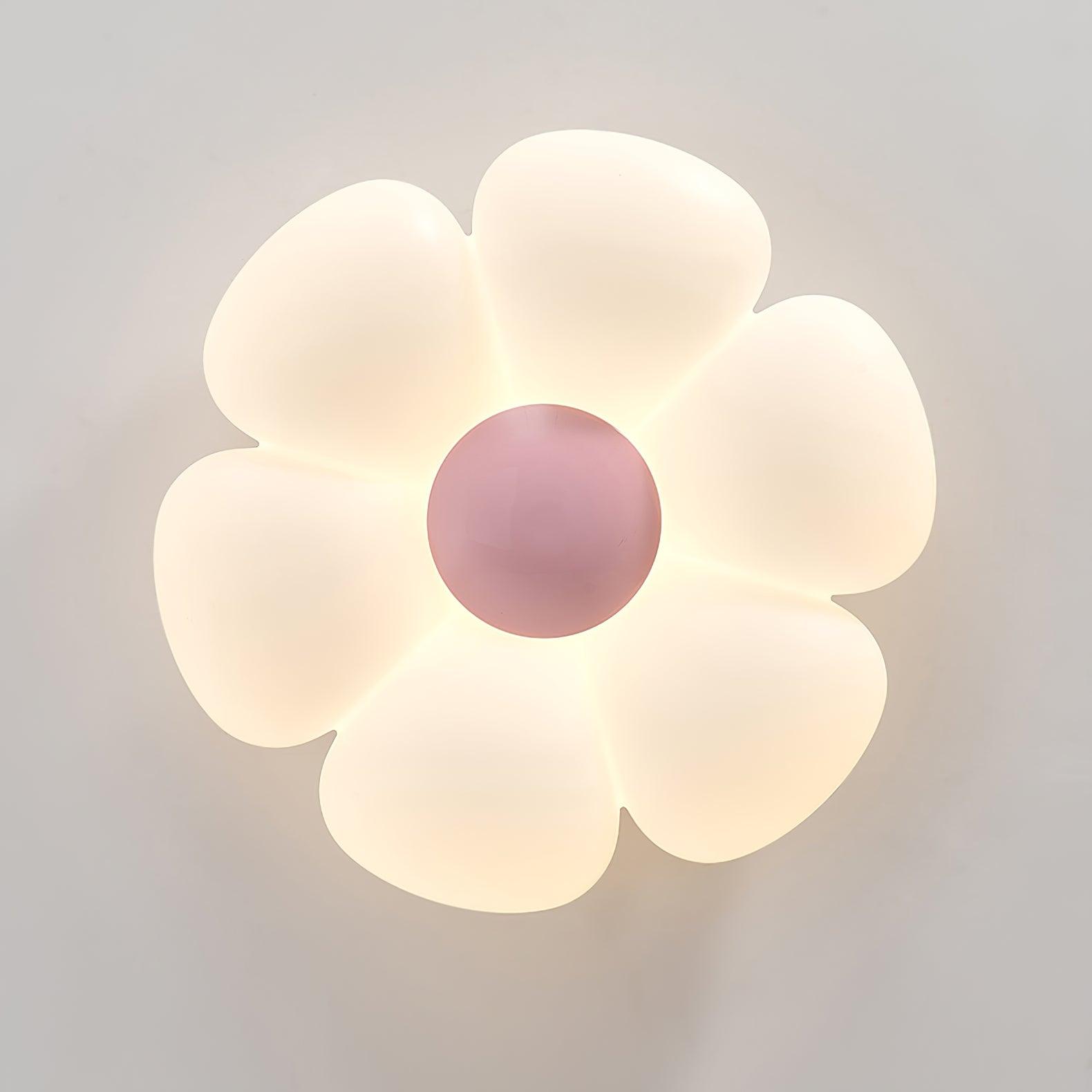 Solara Ceiling Lamp Six-Leaf Flower for Kids Room
