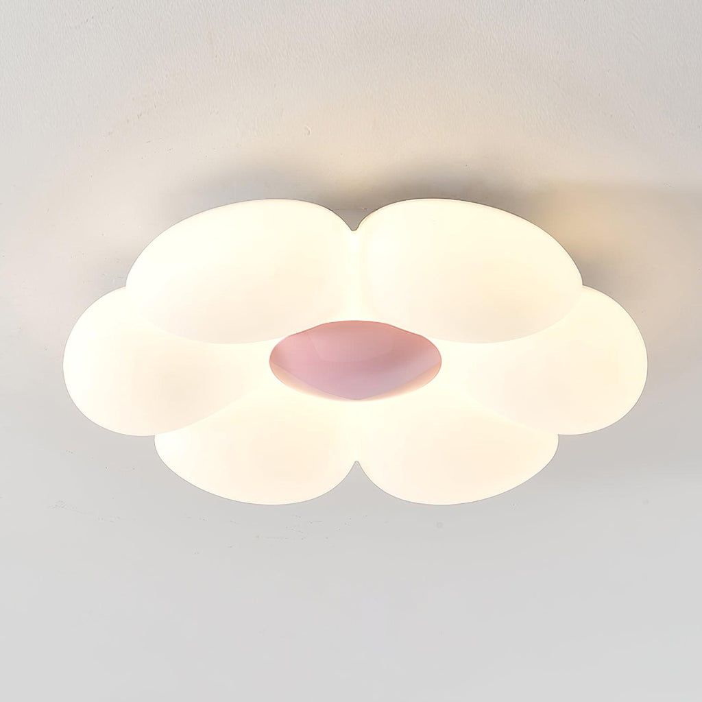 Solara Ceiling Lamp Six-Leaf Flower for Kids Room