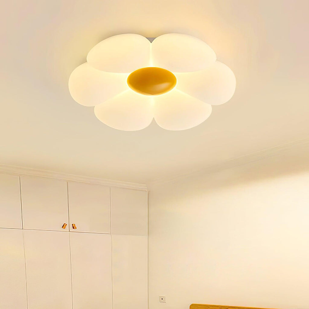 Solara Ceiling Lamp Six-Leaf Flower for Kids Room