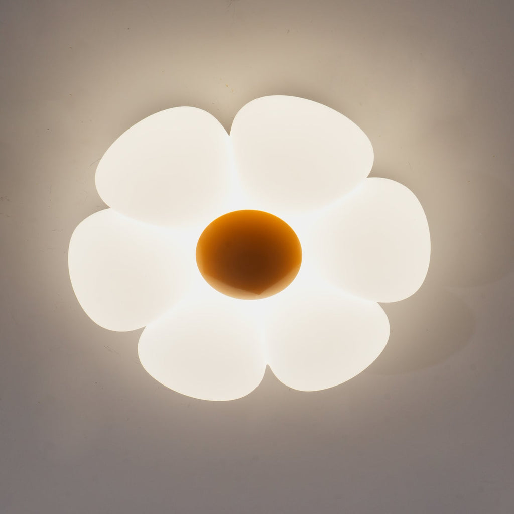 Solara Ceiling Lamp Six-Leaf Flower for Kids Room