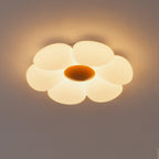 Solara Ceiling Lamp Six-Leaf Flower for Kids Room