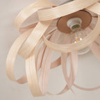 Veylo Wooden Ribbon Ceiling Lamp