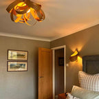 Veylo Wooden Ribbon Ceiling Lamp