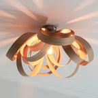 Veylo Wooden Ribbon Ceiling Lamp