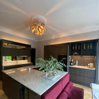 Veylo Wooden Ribbon Ceiling Lamp