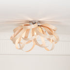 Veylo Wooden Ribbon Ceiling Lamp