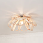 Veylo Wooden Ribbon Ceiling Lamp