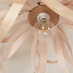 Veylo Wooden Ribbon Ceiling Lamp
