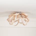 Veylo Wooden Ribbon Ceiling Lamp