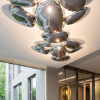 Lava Contemporary Skydro Ceiling Light Smoke Gray