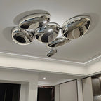 Lava Contemporary Skydro Ceiling Light Smoke Gray