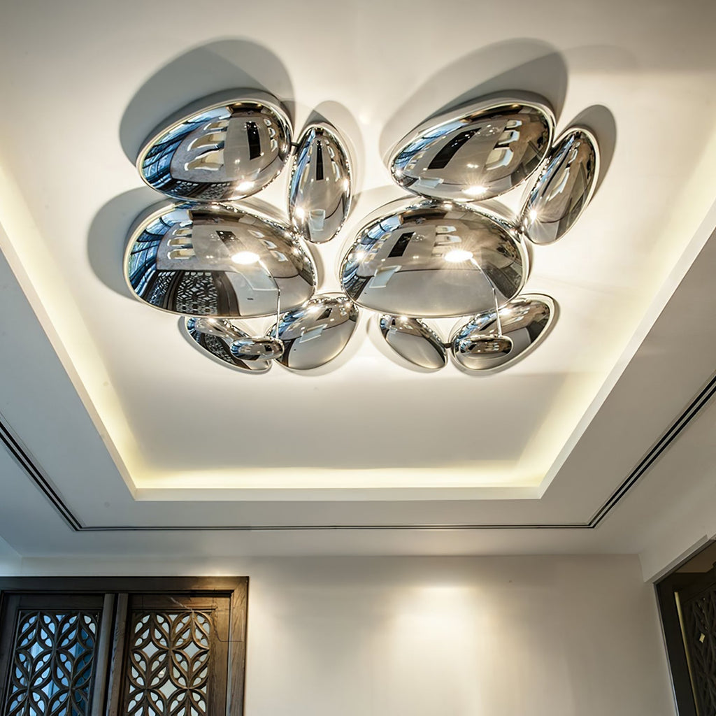Lava Contemporary Skydro Ceiling Light Smoke Gray