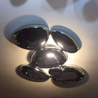 Lava Contemporary Skydro Ceiling Light Smoke Gray