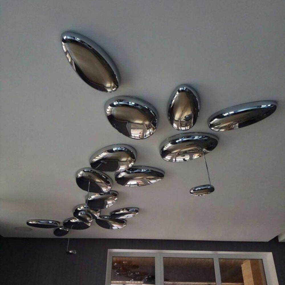 Lava Contemporary Skydro Ceiling Light Smoke Gray
