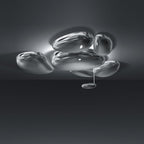 Lava Contemporary Skydro Ceiling Light Smoke Gray