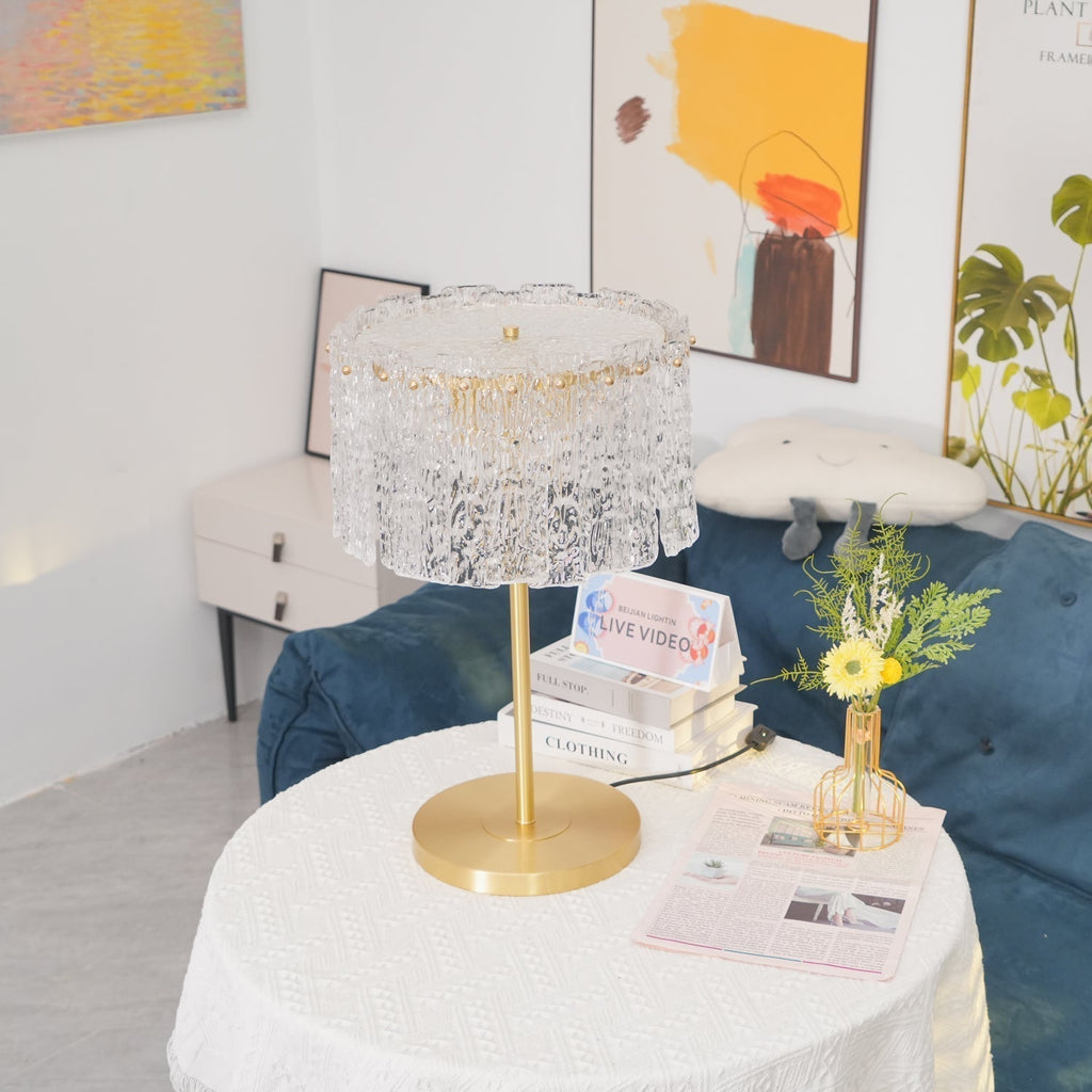 Erliren Crystal Table Lamp