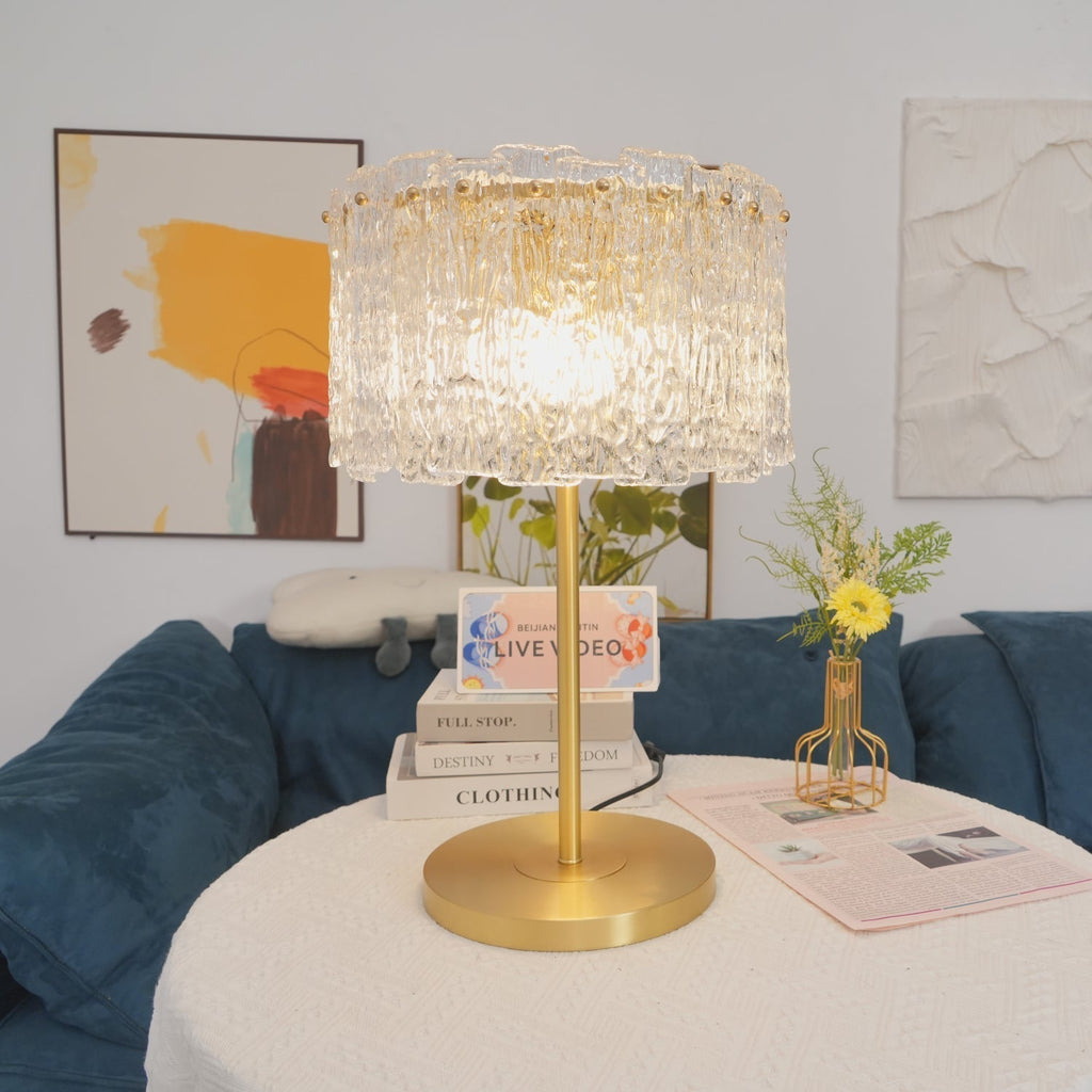 Erliren Crystal Table Lamp