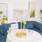 Erliren Crystal Table Lamp
