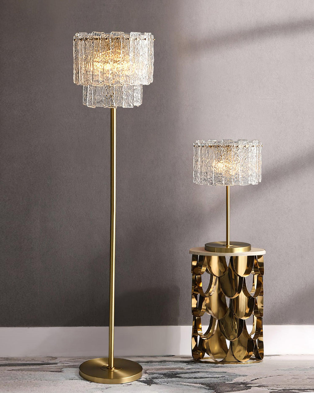 Erliren Crystal Table Lamp