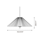 Feyla Natural Woven Pendant Lamp