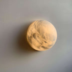 Canoria Wabi-Sabi Travertine Wall Lamp