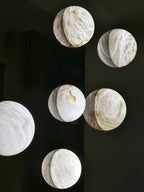 Canoria Wabi-Sabi Travertine Wall Lamp