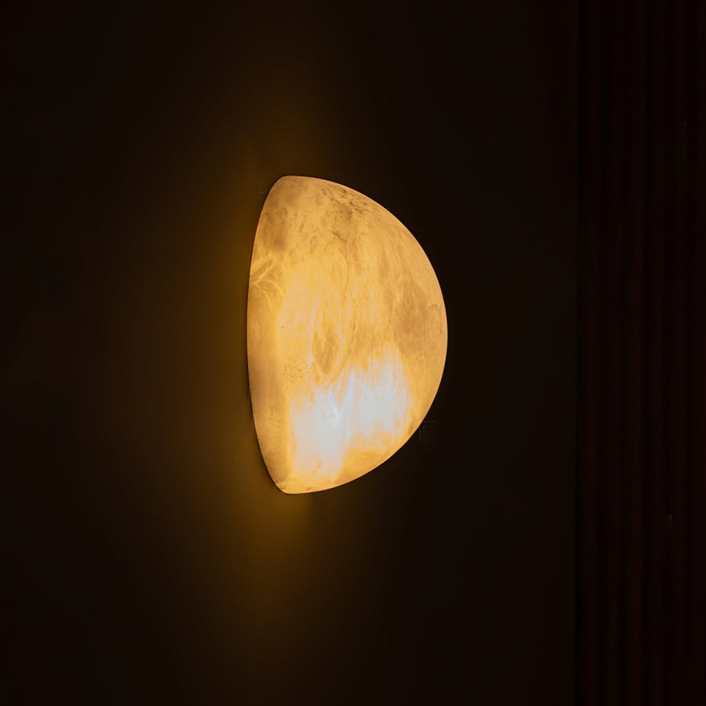 Canoria Wabi-Sabi Travertine Wall Lamp