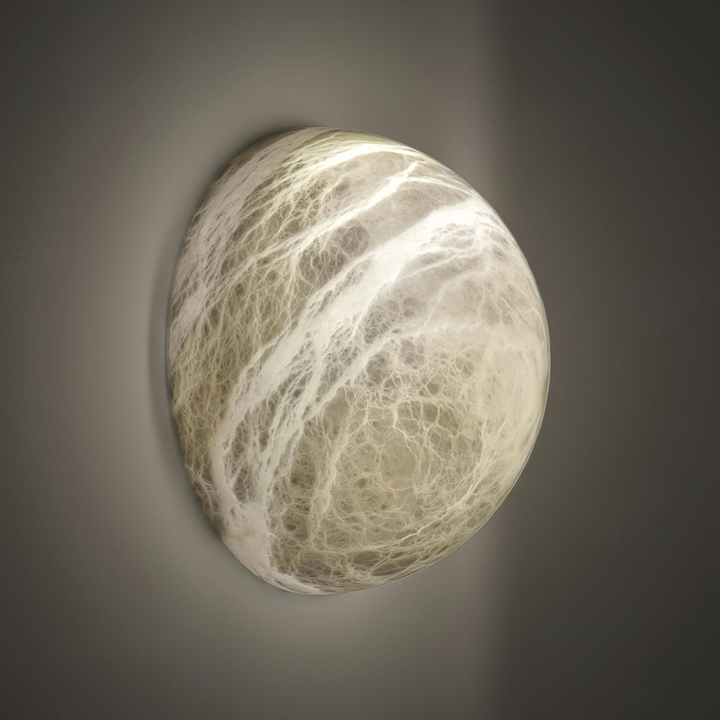 Canoria Wabi-Sabi Travertine Wall Lamp