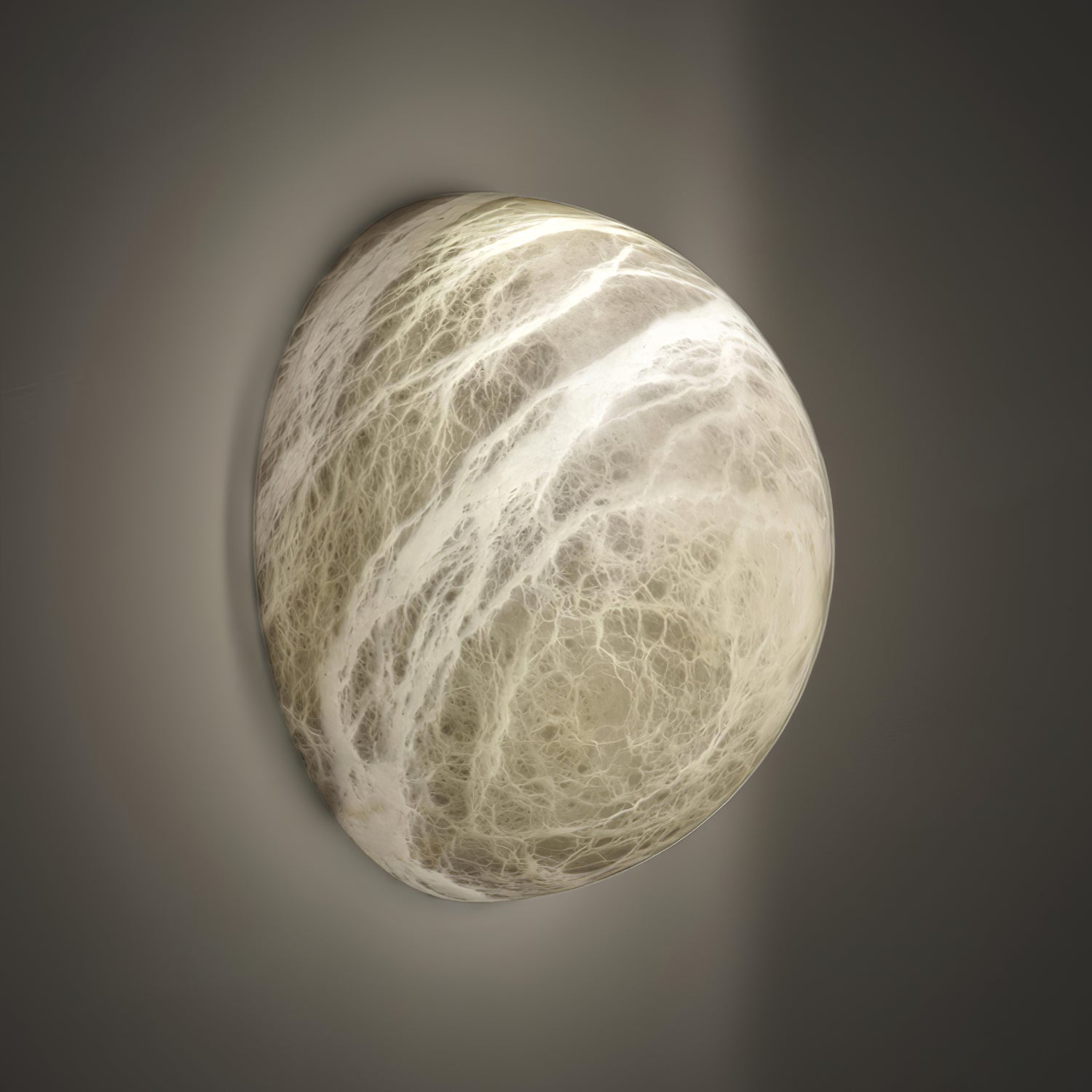 Canoria Wabi-Sabi Travertine Wall Lamp