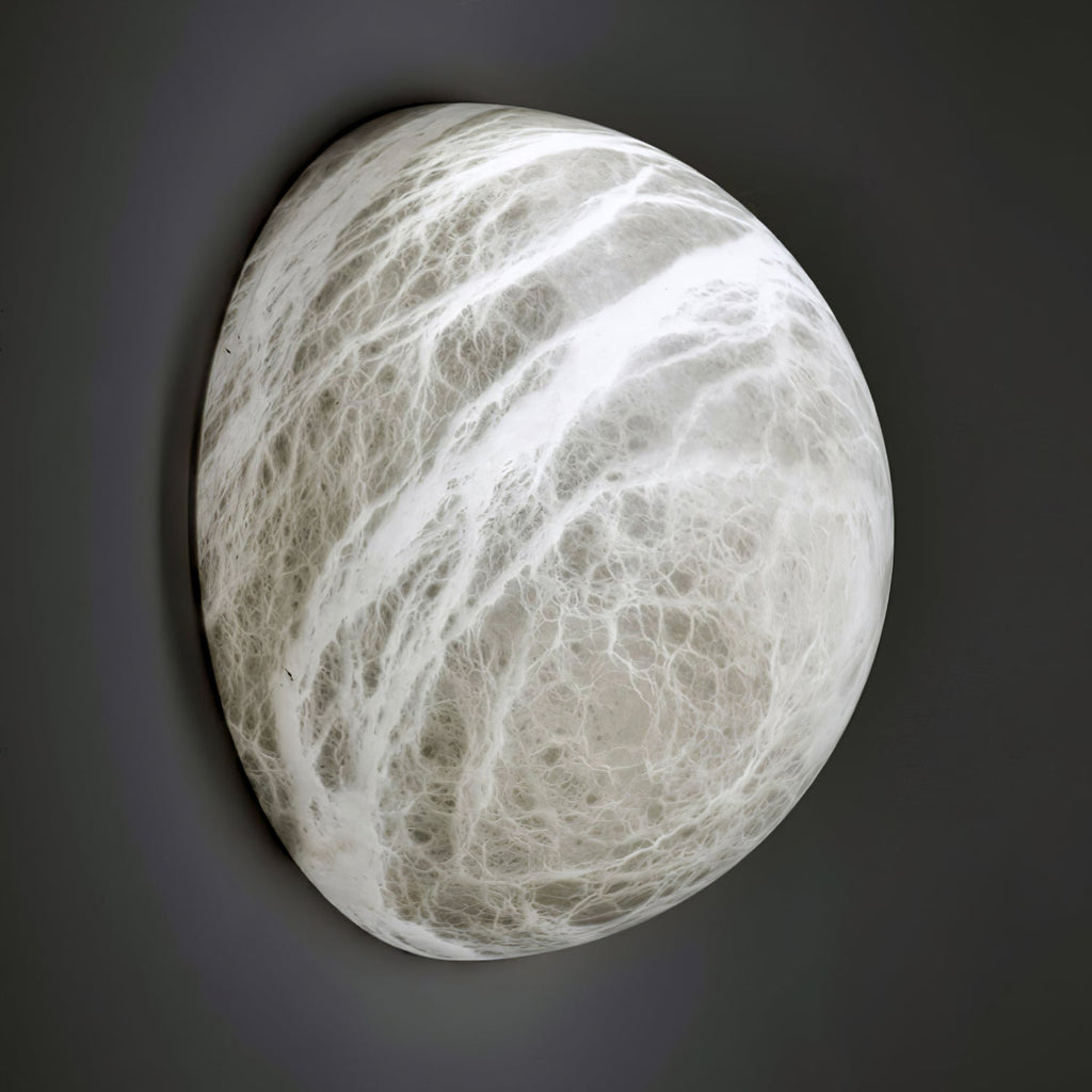 Canoria Wabi-Sabi Travertine Wall Lamp