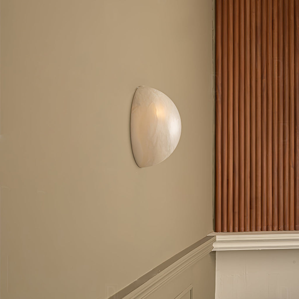 Canoria Wabi-Sabi Travertine Wall Lamp