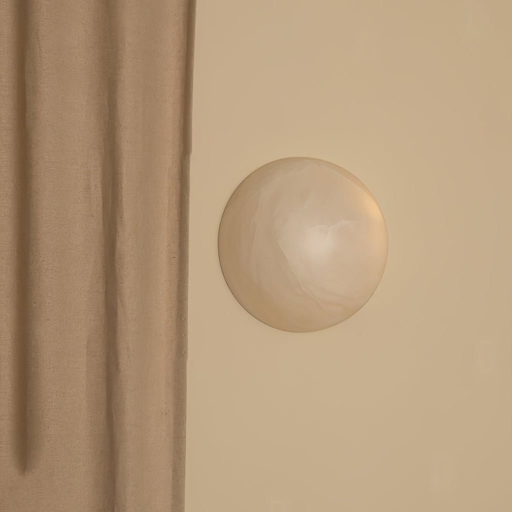 Canoria Wabi-Sabi Travertine Wall Lamp
