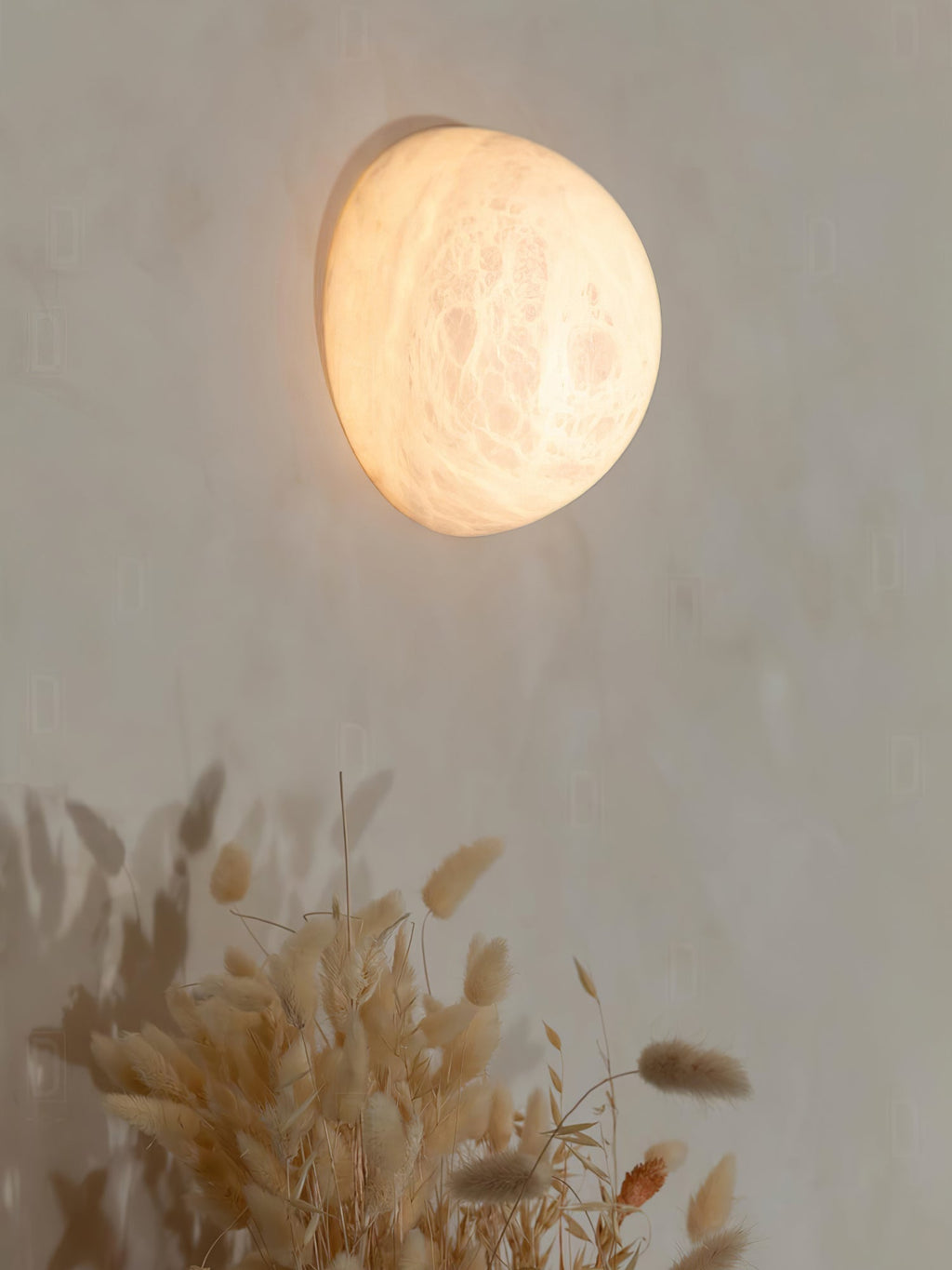 Canoria Wabi-Sabi Travertine Wall Lamp
