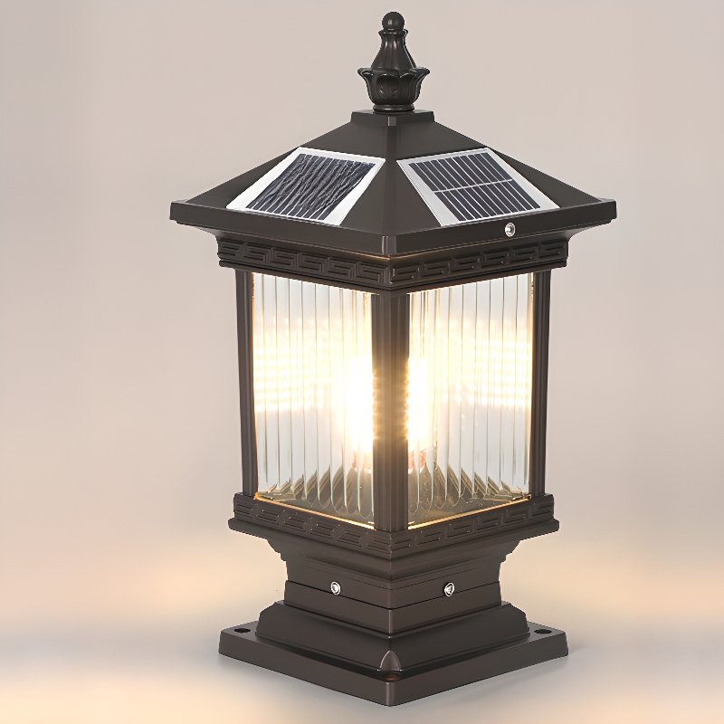 Ray  Vintage Classic Lantern Solar Outdoor Light
