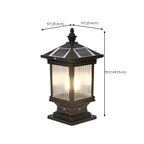 Ray  Vintage Classic Lantern Solar Outdoor Light