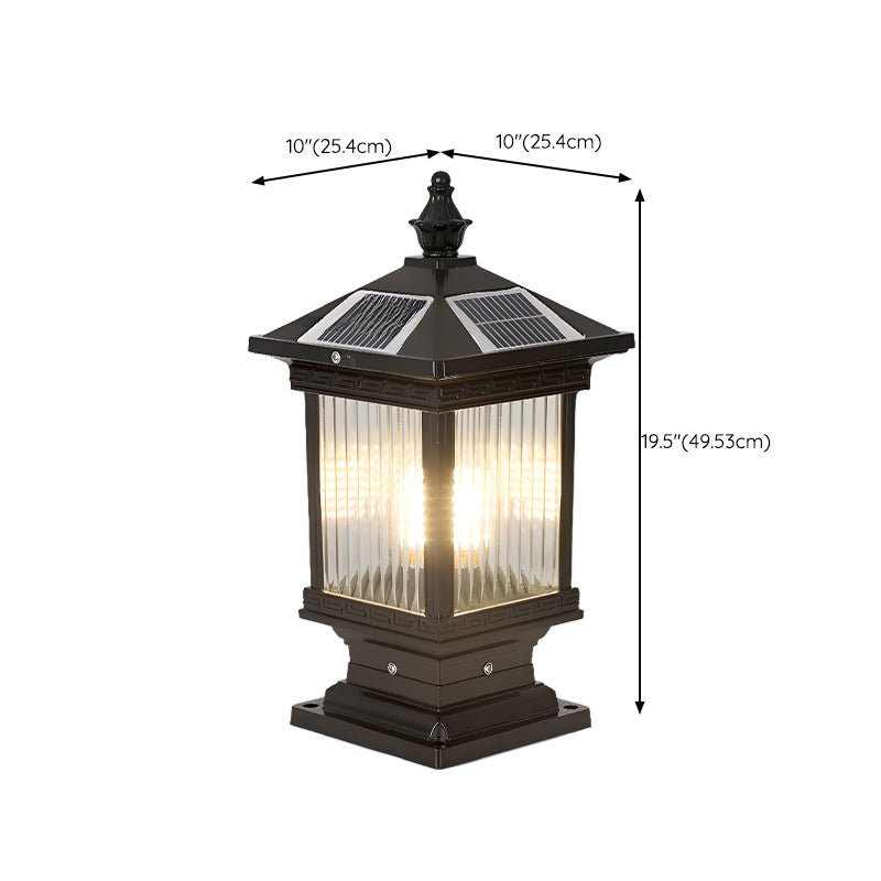 Ray  Vintage Classic Lantern Solar Outdoor Light