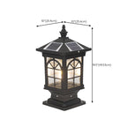 Ray  Vintage Classic Lantern Solar Outdoor Light